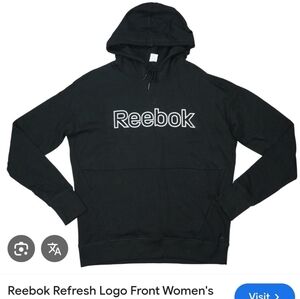 Women's Reebok Navy Hoodie - Size Small Good Condition